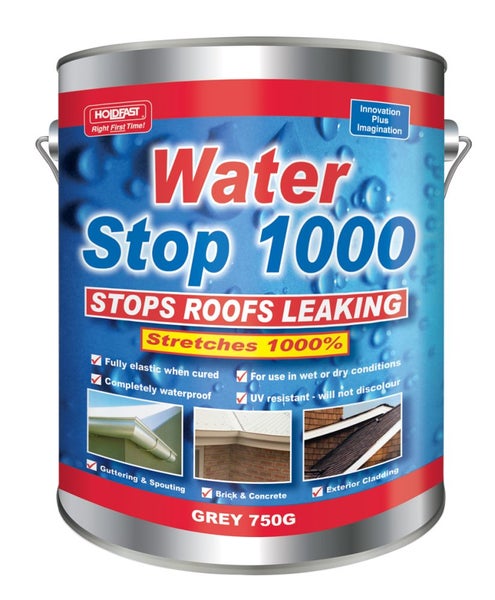 HOLDFAST Water Stop 1000 Roof Repair Paint 750gm Carousel 1