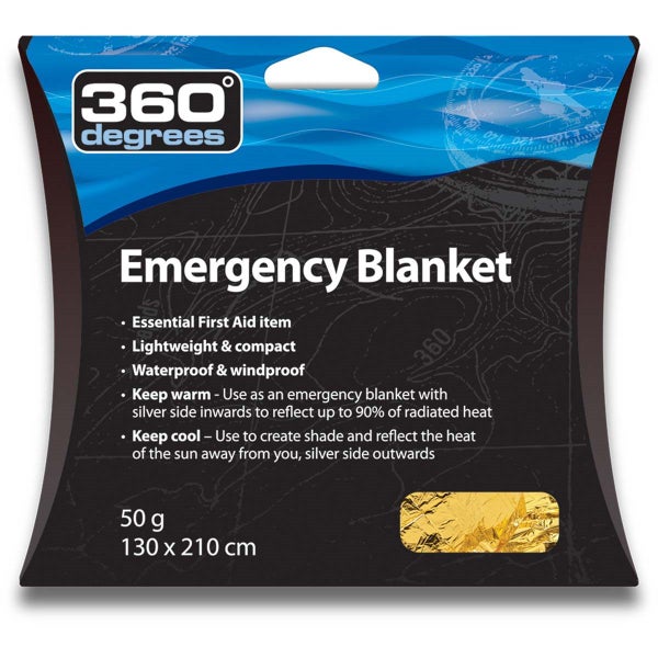 360 Degrees Emergency Blanket Carousel 1