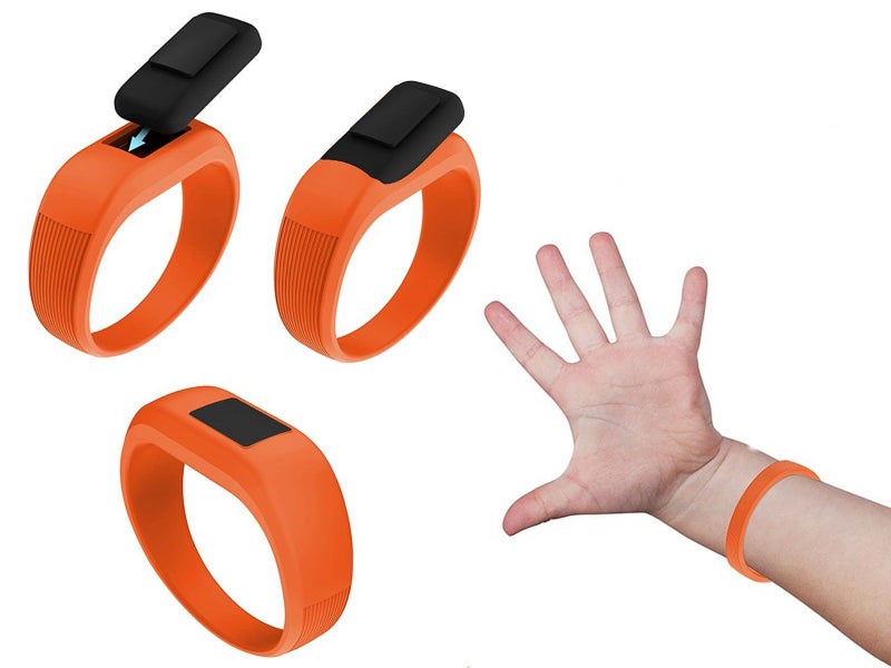 Replacement Band Strap for Garmin Fit JR JR2 Fitness Wristband Tracker Orange L Carousel 5