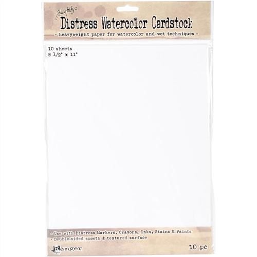 Ranger Ink Tim Holtz Distress Watercolor Cardstock 10/Pkg Carousel 1