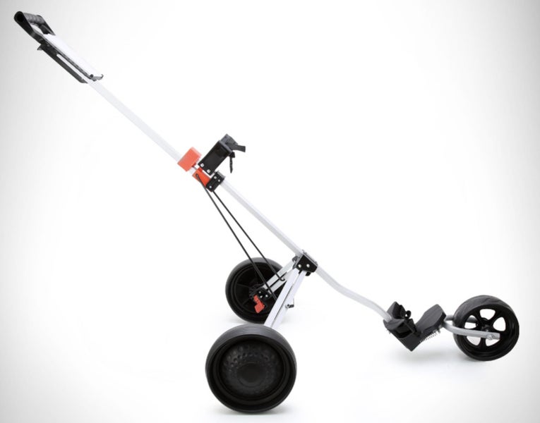 PGM 3-WHEEL Golf Trundler WITH SCORECARD CLIP & BRAKE - New Carousel 1