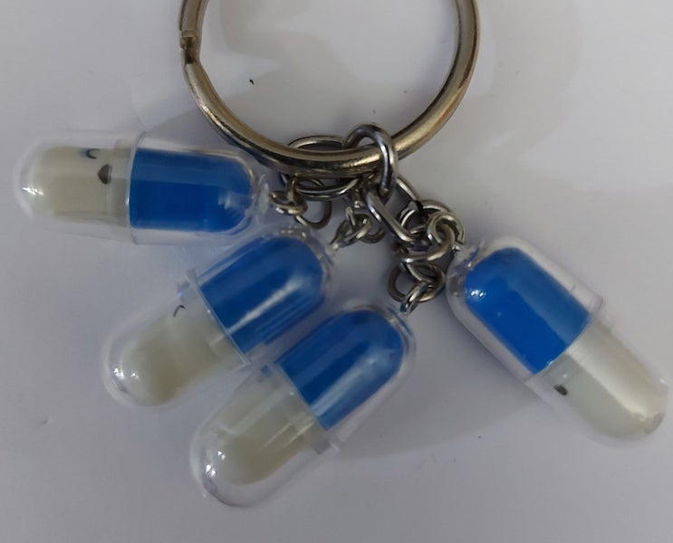Pharmacy Themed Key Ring Carousel 1