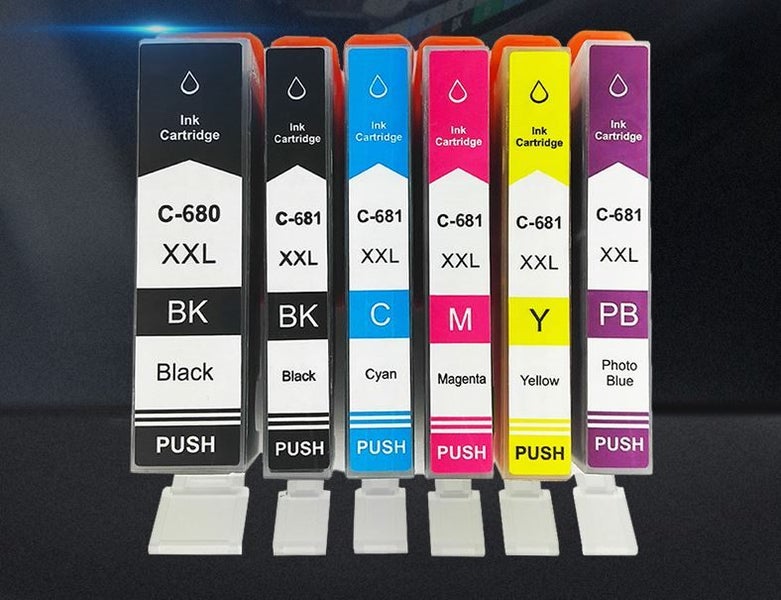 Canon Comp. Ink Cartridges PGI-680XXL CLI-681XXL Set for TS8360 TS9160 etc Carousel 1