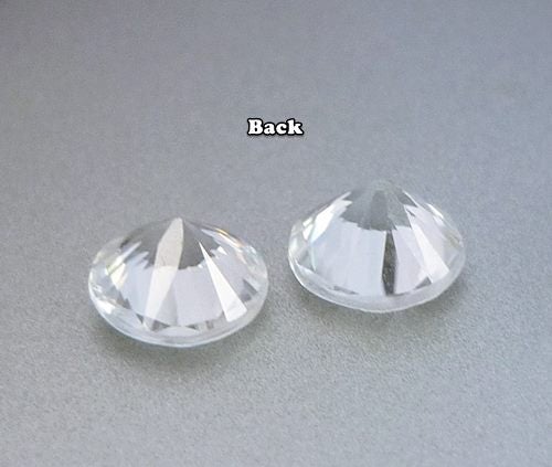 1.34CT EXCELLENT ROUND 100% NATURAL COLOURLESS WHITE ZIRCON PAIR Carousel 2