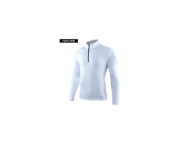 Men Compression Running T Shirt Fitness Tight Long Sleeve Sport Shirt Training Carousel 1