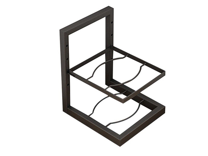 2-Tier Kitchen Frying Pan Organizer Holder Pot Storage Rack Cookware Shelf Carousel 2