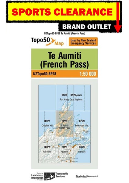 NZ Topo50 topographic maps-South Island-Select from drop down menu-WHY PAY $8.99 Carousel 1