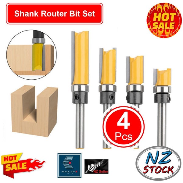 4Pcs Router Bit Set Corner Edge Laminate Trimmer *Local Buy* Carousel 2