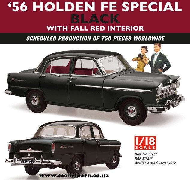 56 HOLDEN FE SPECIAL BLACK MODEL 1:18 Carousel 2