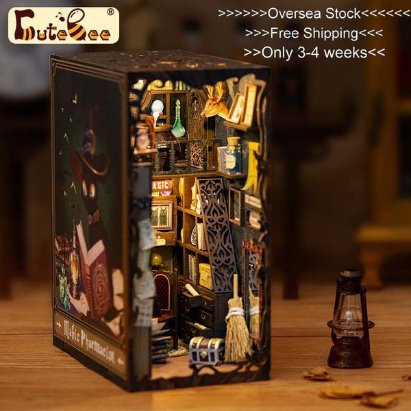 Diy House Miniature Book kit Magic Pharmacist With A Dust Cover-2304184 Carousel 1