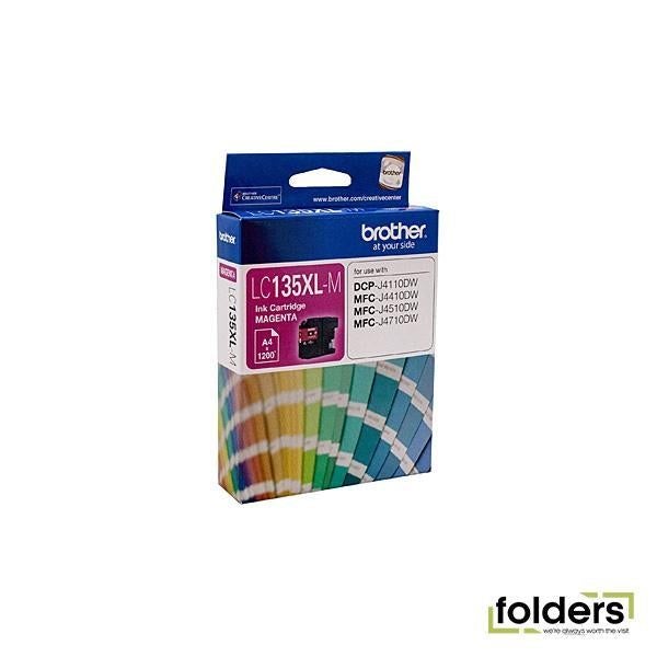 Brother LC135XL Magenta Ink Cartridge - Magenta (LC135XLM) Carousel 1
