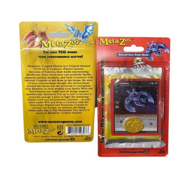 MetaZoo TCG Cryptid Nation 2nd Edition Blister Pack Carousel 1
