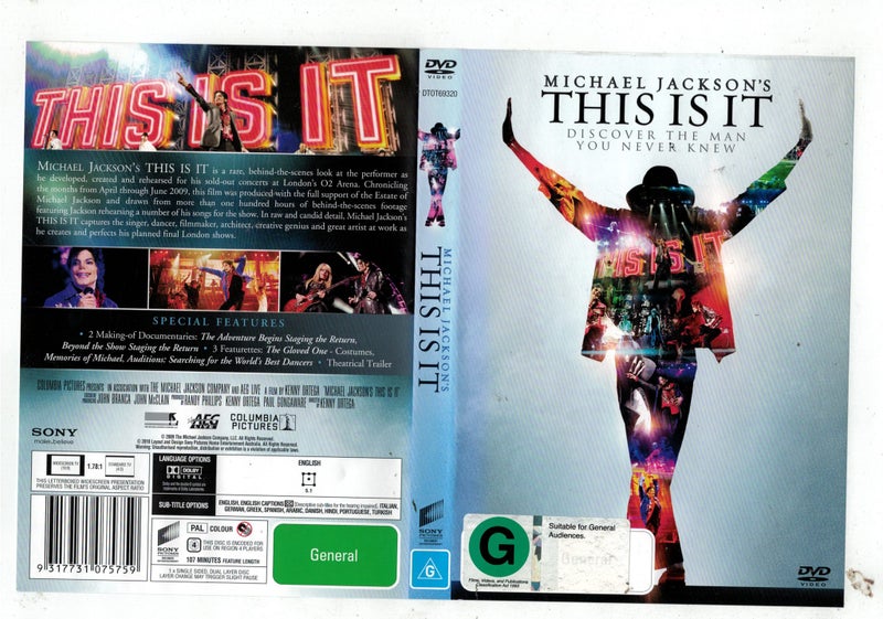 Michael Jackson This is It Carousel 1