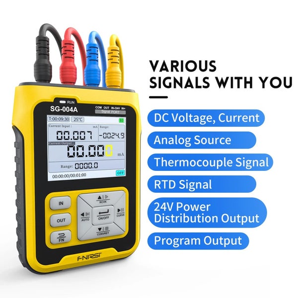 Signal Generator 4-20mA Multifunctional PT100 Thermocouple Resistance Pressure Carousel 2