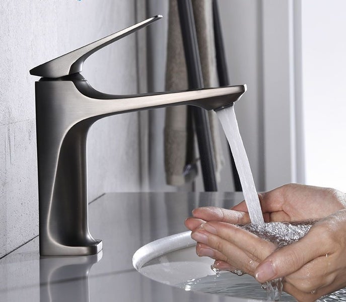 Faucet Mixer Basin Taps Grey Mixers Carousel 1
