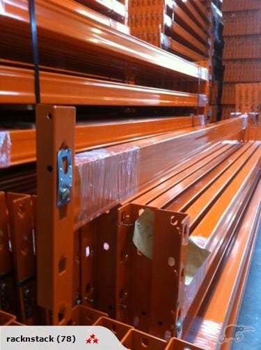 NEW Pallet Racking - 3 Bays 4267 HIGH x 2743 LONG - 3 BEAM LEVELS PER BAY Carousel 2