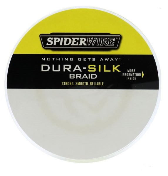 SPIDERWIRE DURA-SILK BRAID HI VIS YELLOW SUPERLINE 150M 8LB : BidBud