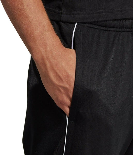 2 X Adidas Mens Core 18 Tracksuit Bottoms - Trackies Track Pants Black Carousel 2