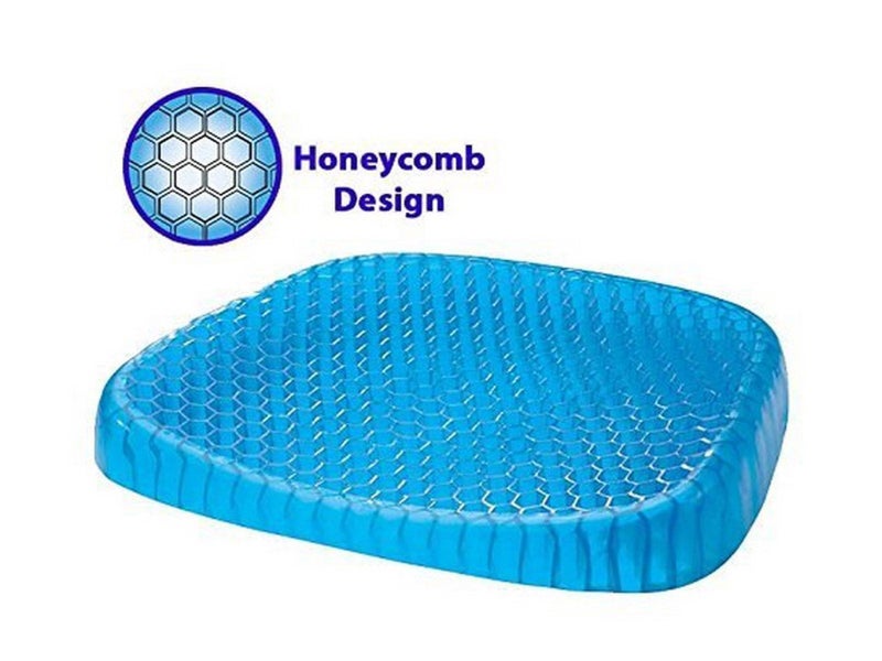 Breathable Honeycomb Design Orthopedic Gel Memory Foam Seat Cushion Carousel 1