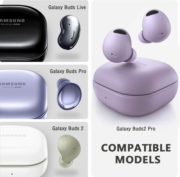 Samsung Galaxy Buds Live / Buds Pro /Buds 2 / Buds 2 Pro Case - Purple Carousel 6