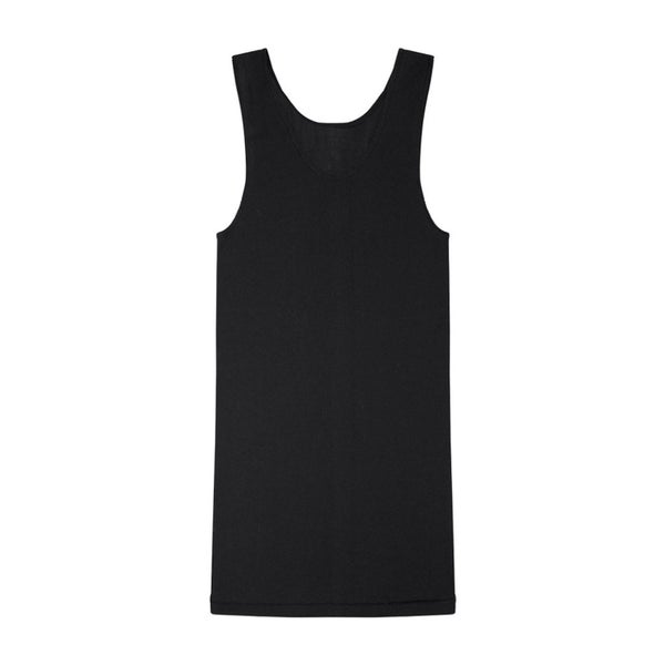 2x Bonds The Original Chesty Ribbed Cotton Mens Black Singlet Tank Top Bulk Carousel 5