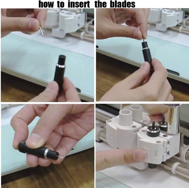 40Pcs Replacement Blades for Cricut Machines Carousel 5