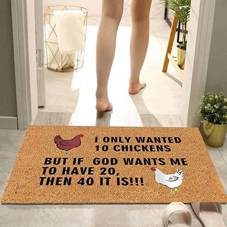 Non-Slip Door Mat Rugs Carpets Carousel 1