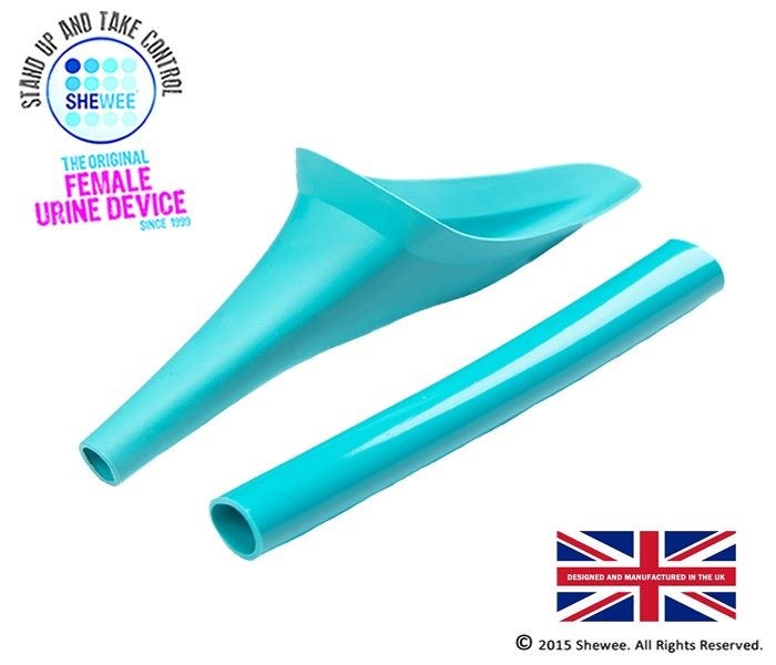 SHEWEE FLEXI- AQUA -All Gender Group Urination Device-Wider and Flexible SHE WEE Carousel 1