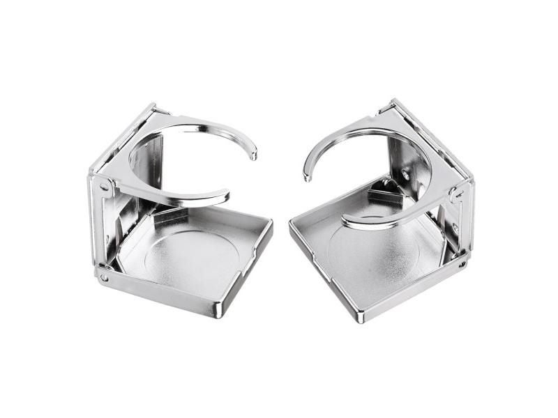 1 Pair Folding Beverage Drink Cup Holder For Car Boat Marine Foosball Table Carousel 1