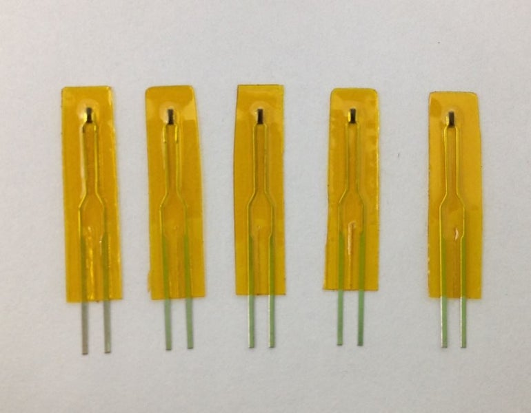 Probe Thermistor 10K 5K 50K or 100K ohm NTC 1% 3950 Thin Film x 2 Various ohm Carousel 2