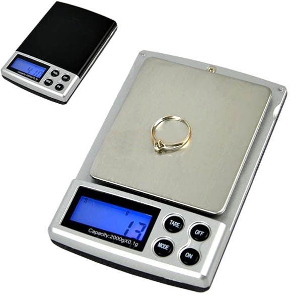 Scales Digital Pocket Scale Electronic 0.1g/2000g LG6 Carousel 1