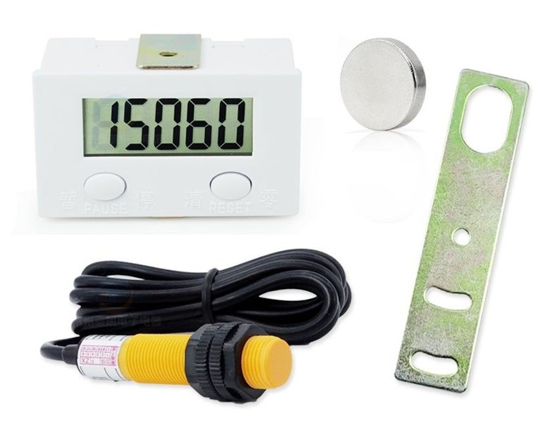 Counter Electronic Digital Total Tally Magnetic inductive proximity sensor RA6 Carousel 2