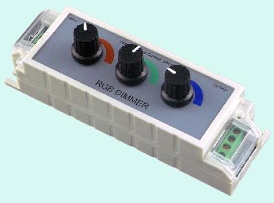RGB Dimmer Led Strip Light Controller 12-24V 9A GD8 Carousel 1