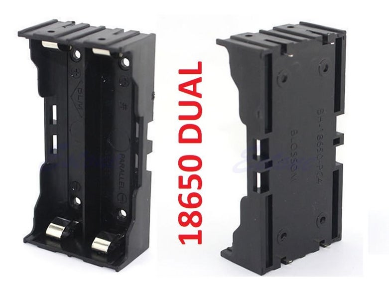 Battery Holder for Dual Lithium 18650 Battery BB9 Carousel 1