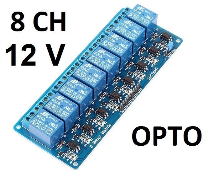 Relay 8 Channel Opto Isolated for Arduino / Picaxe LF3 Carousel 1