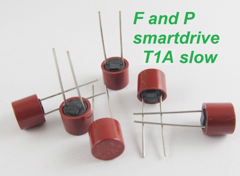 Fuse Miniature Slow Blow Micro Fuse 250V T1A T1000mA Smart Drive PCB mount BD1 Carousel 1
