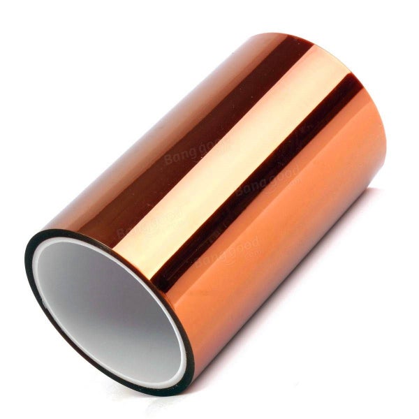 Kapton Tape 30m roll Polyimide High Temp Tape 3D printer or Reprap Carousel 9