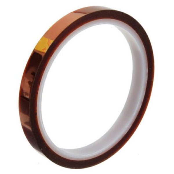 Kapton Tape 30m roll Polyimide High Temp Tape 3D printer or Reprap Carousel 1