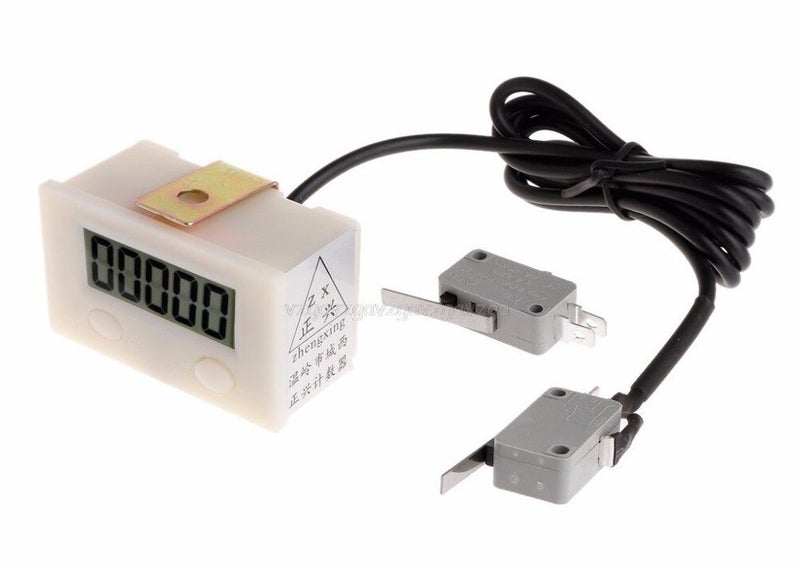 Counter Electronic Digital Total Tally contact closure switch input OC7 Carousel 1