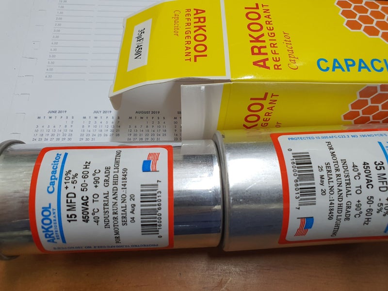 15 MFD Run Capacitor 450V Carousel 1