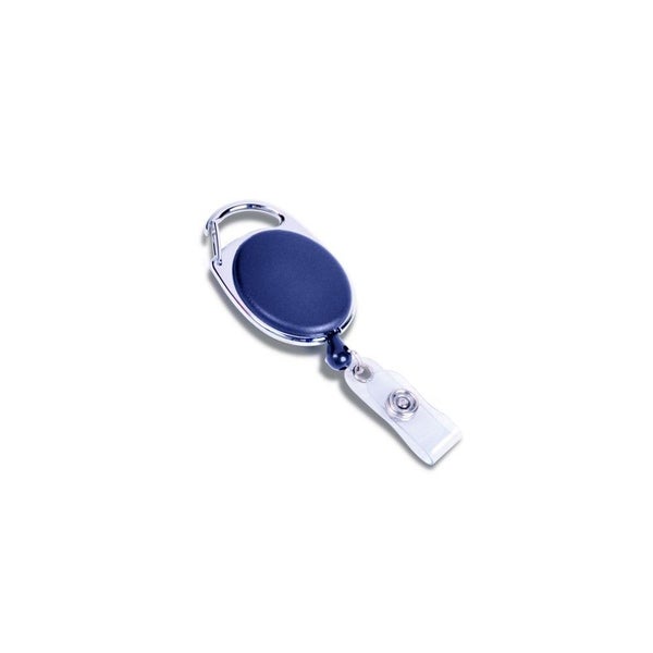 Clip on Retractable Badge name tag ID tag Holder -Blue or Black LE3 Carousel 1