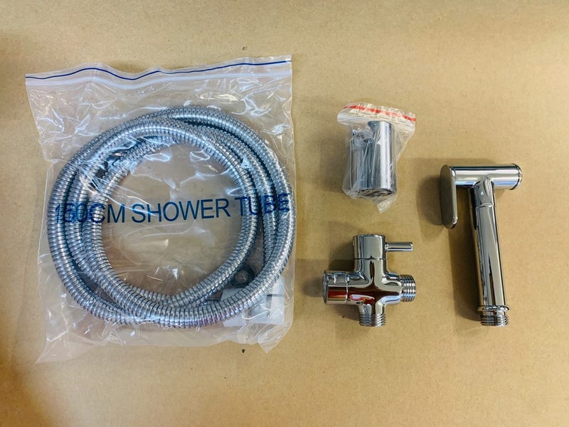 Bidet Sprayer Set - with a three way valve Carousel 2