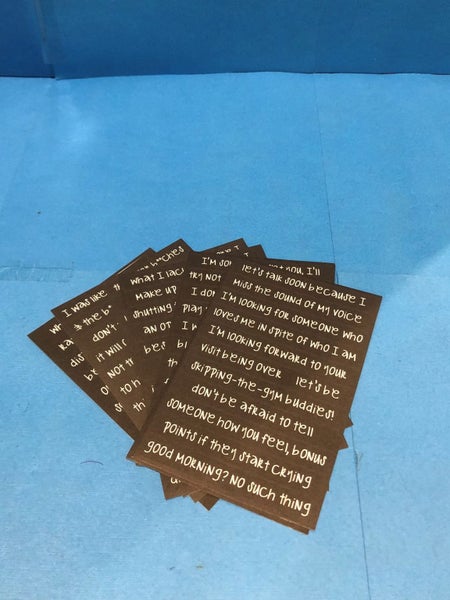 Dyan Reaveley Dylusions Creative Dyary Bigger Back Chat Stickers DYA65449 - B Carousel 1