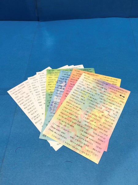 Dyan Reaveley Dylusions Creative Dyary Back Chat Stickers 8 Sheets DYE58564 - B Carousel 1