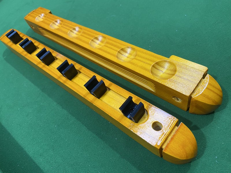 Pool Cue Rack Gold. Carousel 2