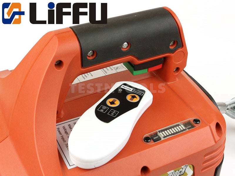 Liffu Portable Electric Hoist 230V With Remote 4.6m 450Kg Carousel 2