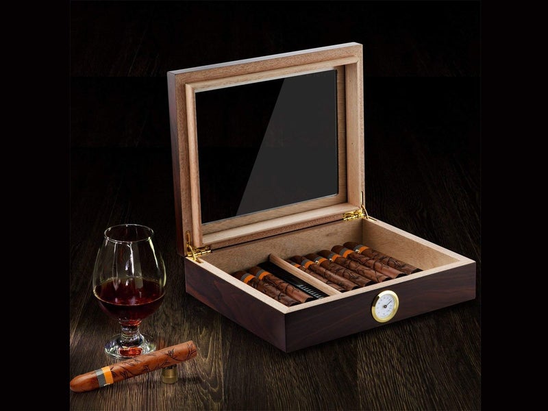 PTN New Cedar Cigar Box Portable Sale Sale Carousel 2