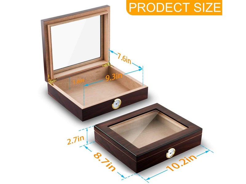 PTN New Cedar Cigar Box Portable Sale Sale Carousel 9