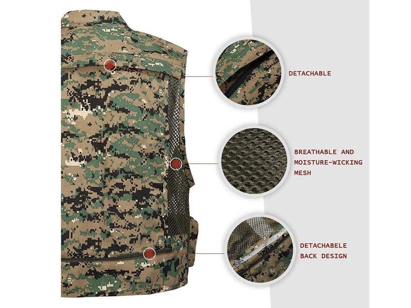 Fishing Jacket Breathable Hunting Vest Clearance - Clearance Carousel 11