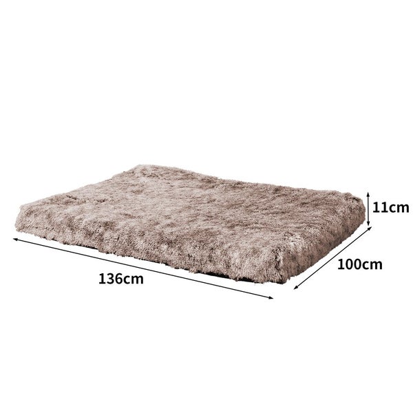Pawz Dog Mat Pet Calming Bed Memory Foam Orthopedic Removable Cover Washable XL Carousel 2